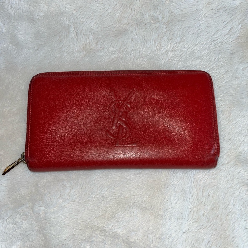 YSL zippy wallet